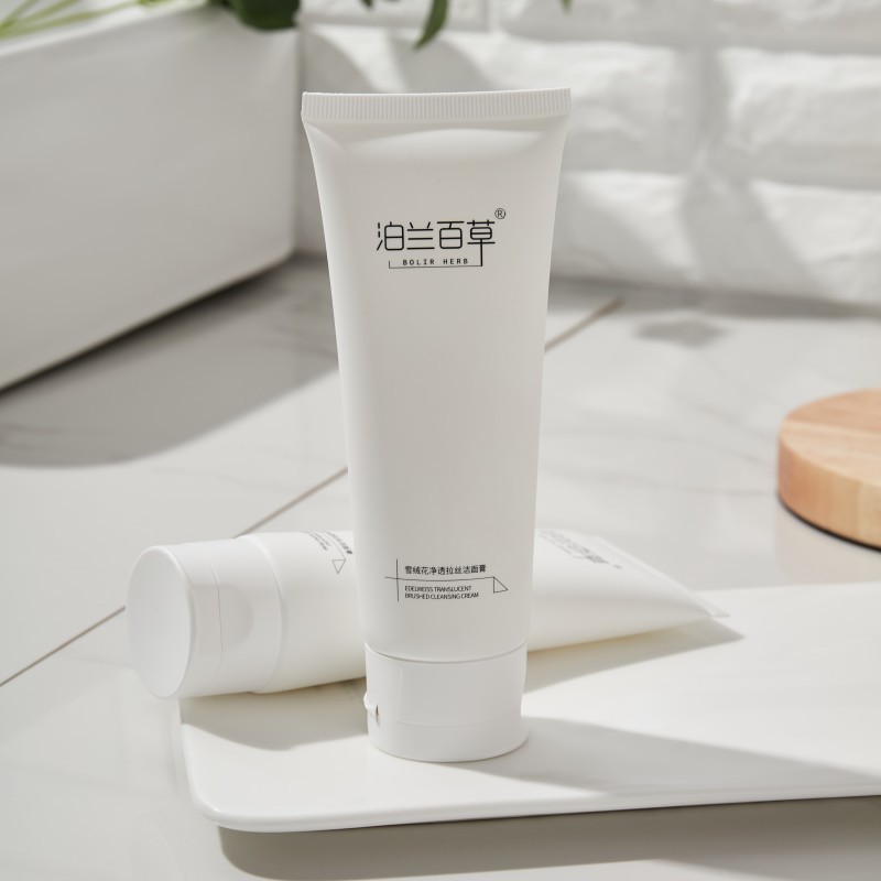 泊兰百草雪绒花净透拉丝洁面膏 100g