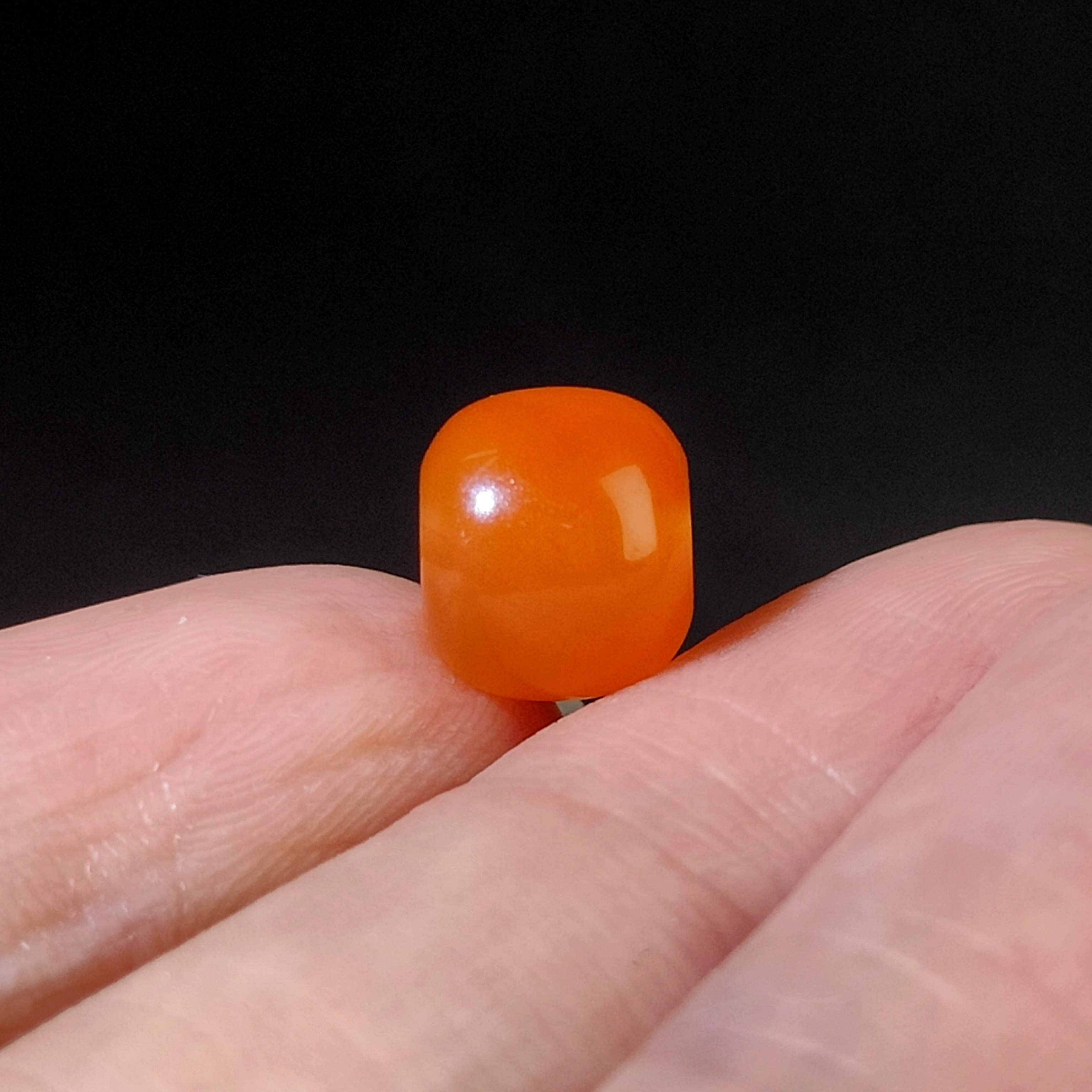 原矿南红玛瑙5、6、7、8、9、10mm老型珠单珠文玩手串配饰-多样性发货