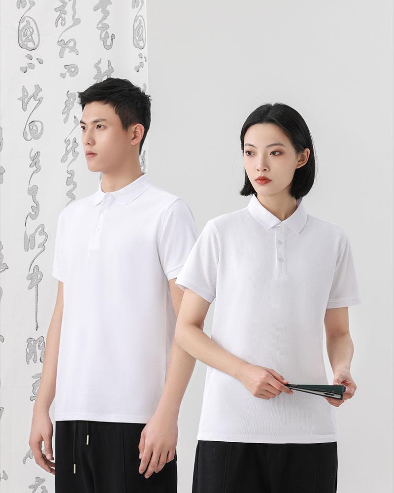 餐饮工作服定制POLO衫装修公司翻领短袖企业文化衫印字logo刺绣