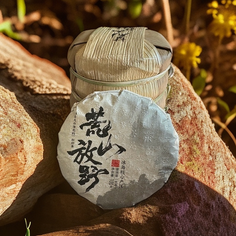 2024年小荒田（荒山放野）森林头春古树茶 普洱100克/6饼