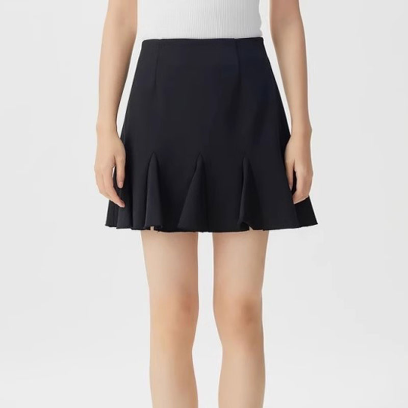 【商场同款】2025夏新款百搭甜美减龄鱼尾花边半身短裙女款5200398