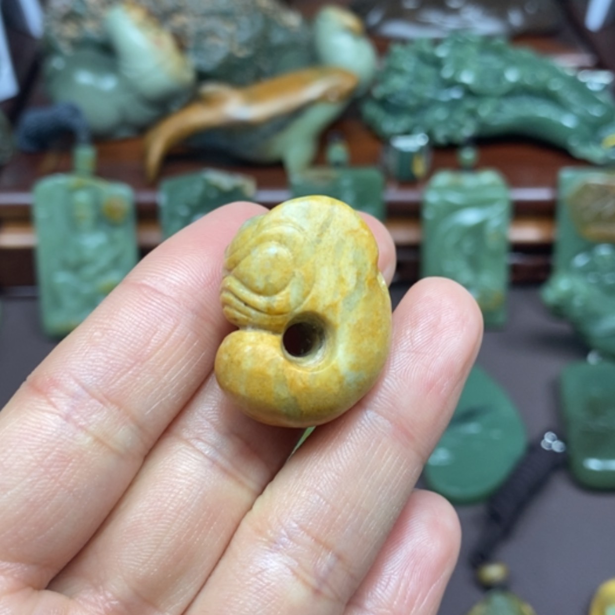 【闪购商品】透闪石质玉析木未镶嵌