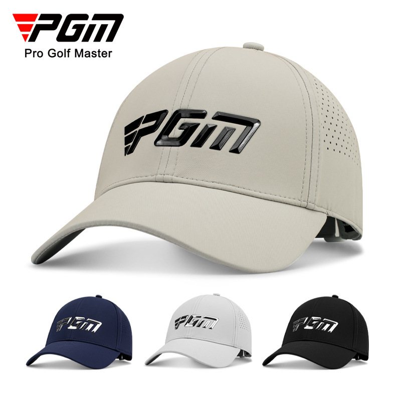 PGM 新品 高尔夫帽子男士遮阳防晒帽透气球帽吸湿排汗太阳帽