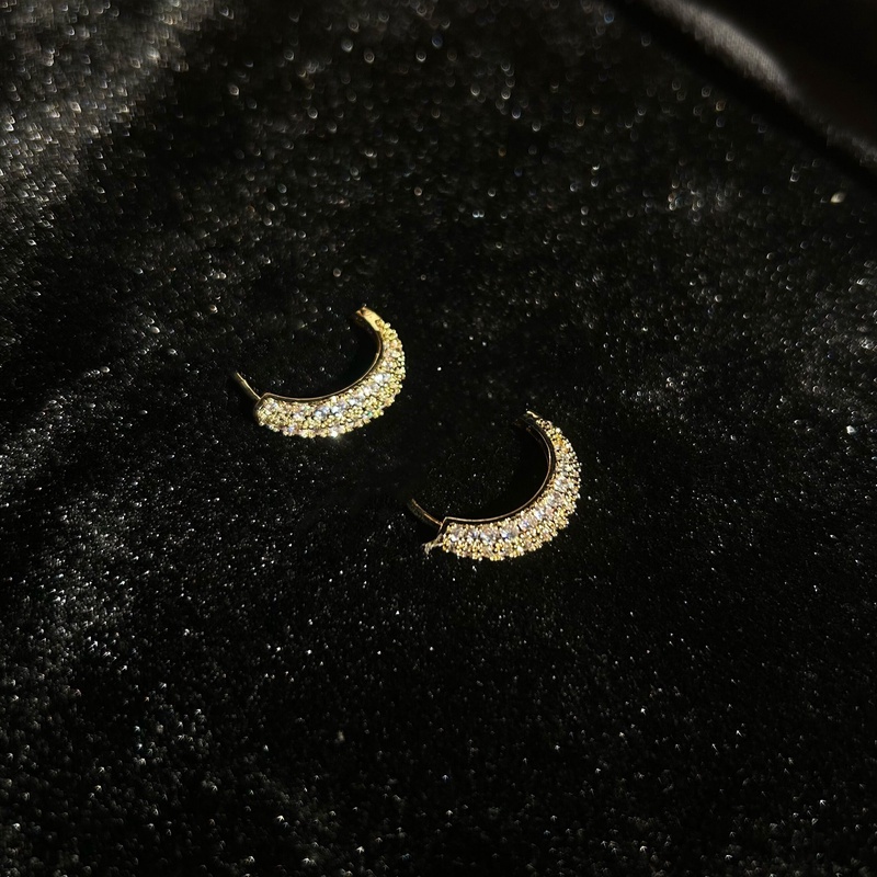 非金属耳饰 气质耳饰淑女透明韩版韩版小众气质韩版7103