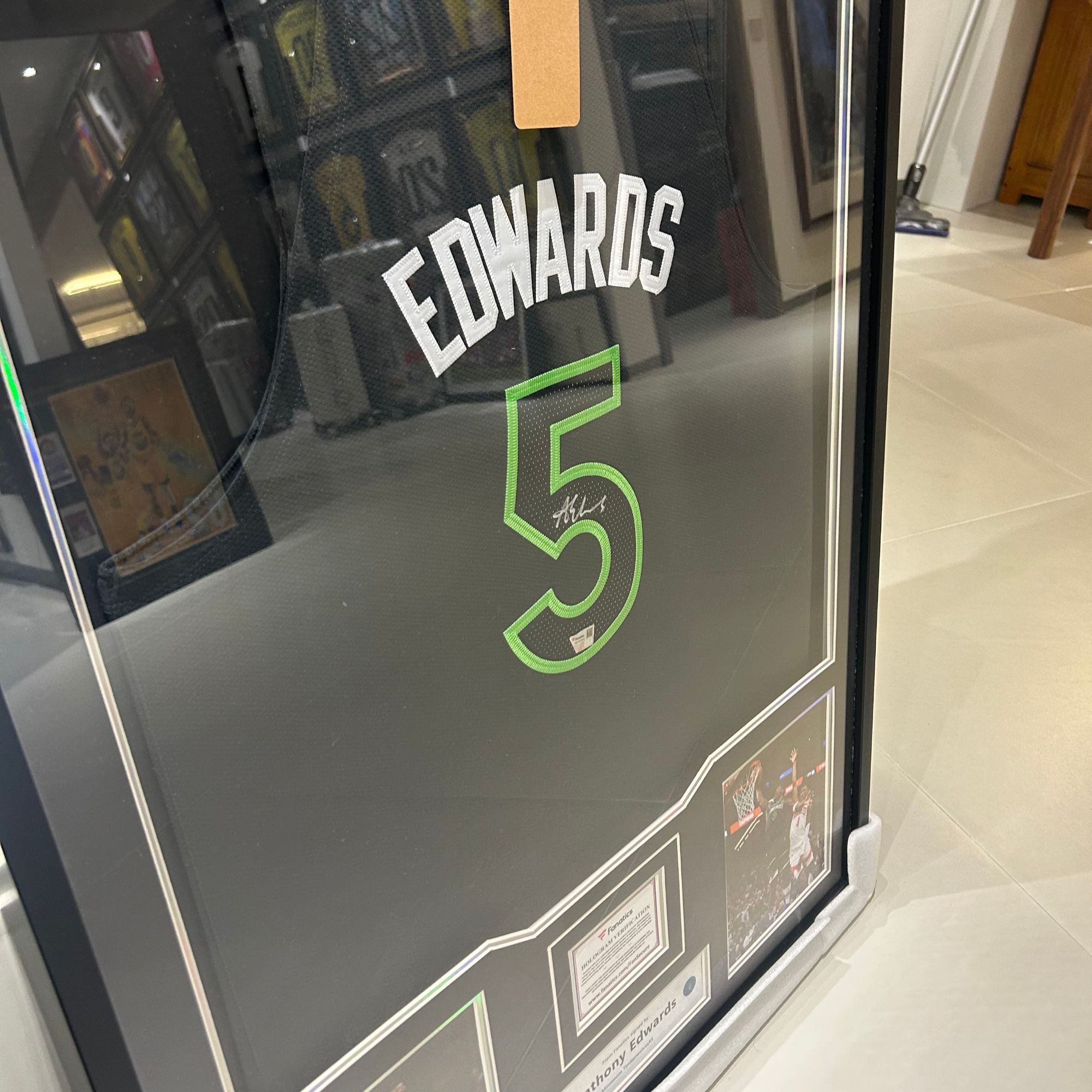 （麦扣体育）爱德华兹森林狼5号au球衣