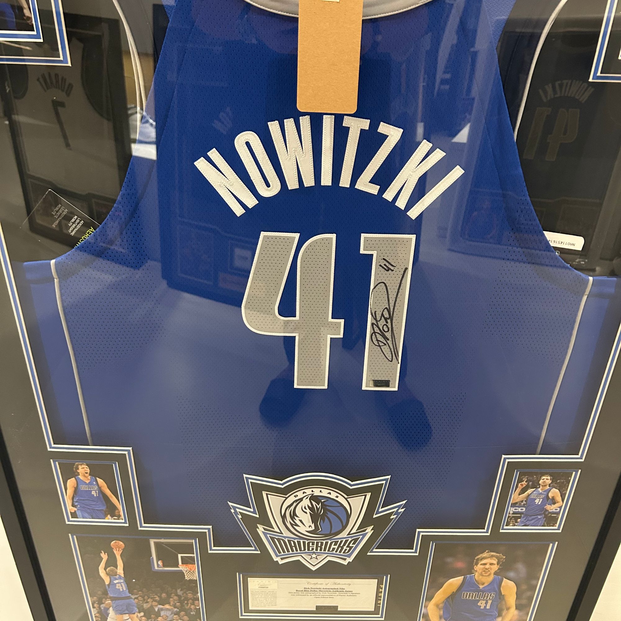 （麦扣亲签）诺维斯基小牛au球衣麦扣老刘