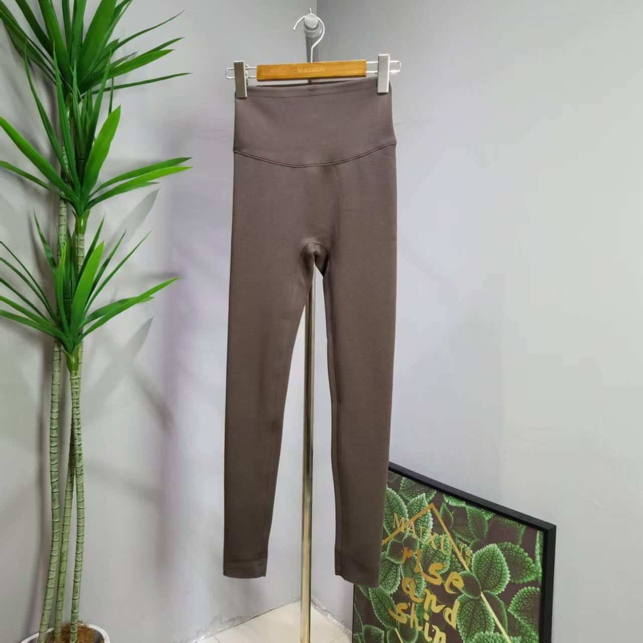 关键词麦寻女装KDALQ001磨毛零感快瘦裤保暖无痕加绒亲肤臀芭比裤