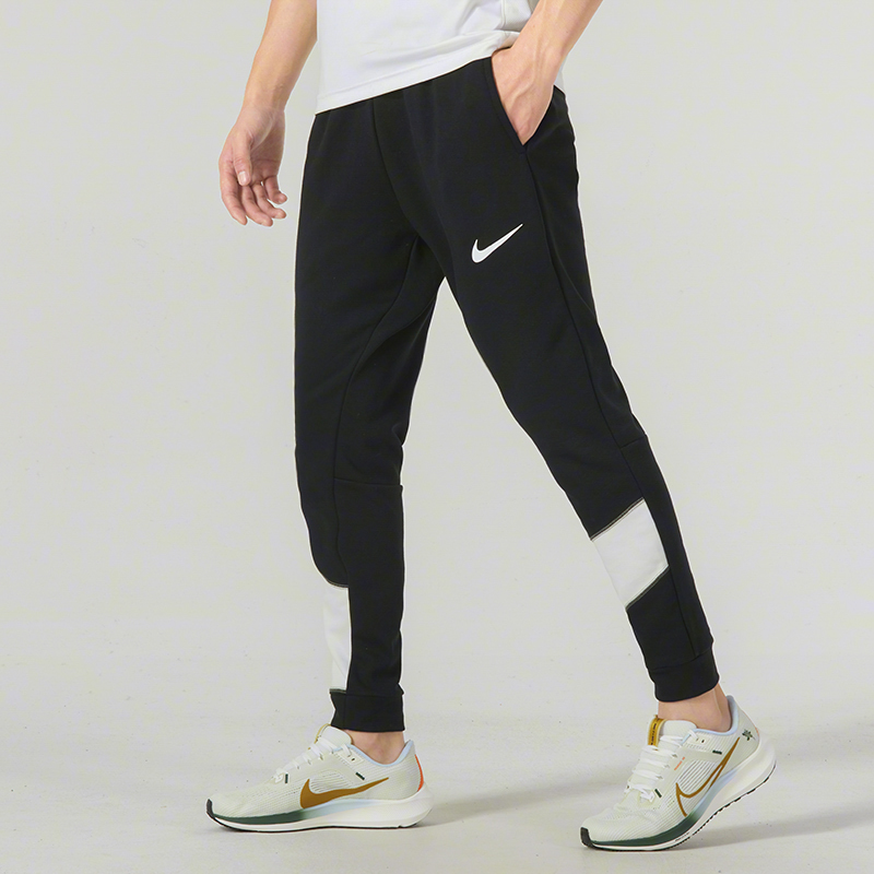 NIKE耐克大LOGO运动裤男装长裤2023秋新款休闲健身跑步裤子FB8578