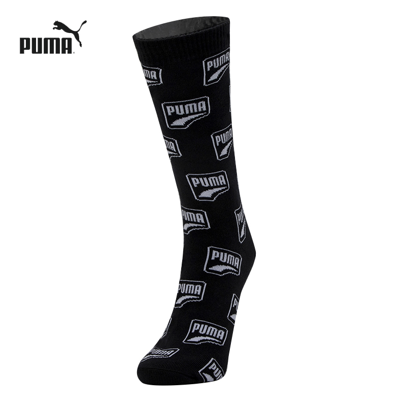 PUMA彪马情侣透气一双装袜子新款训练运动中筒休闲袜935819-02