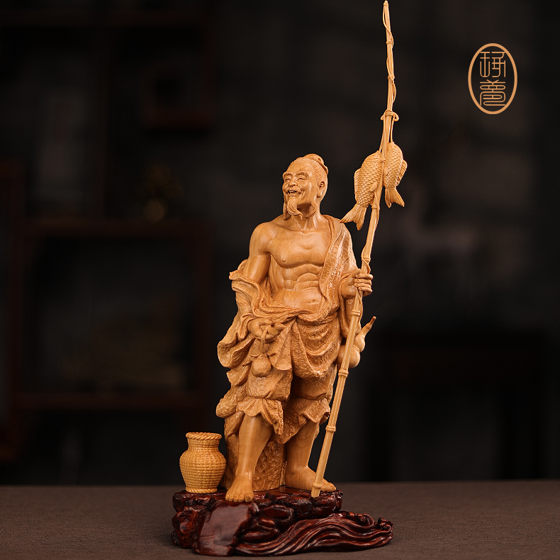 《收获》国大师叶小鹏亲雕作品