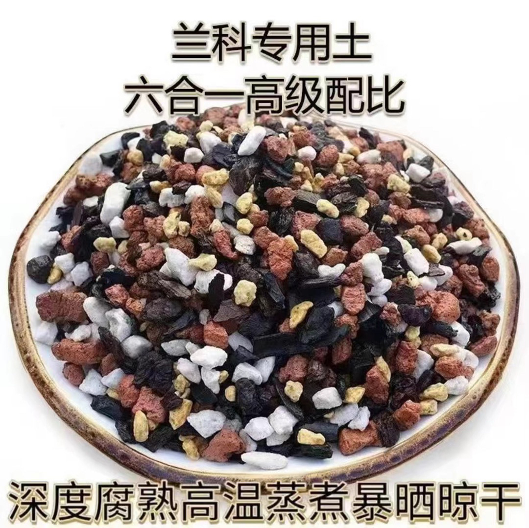 【七合一 煮熟松树皮】兰花专用土蝴蝶兰君子兰颗粒植料专用营养土