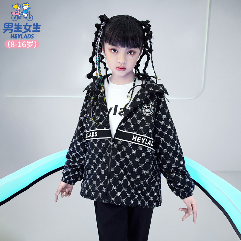 13509女大童秋款时尚洋气休闲外套NCJBJ13509A