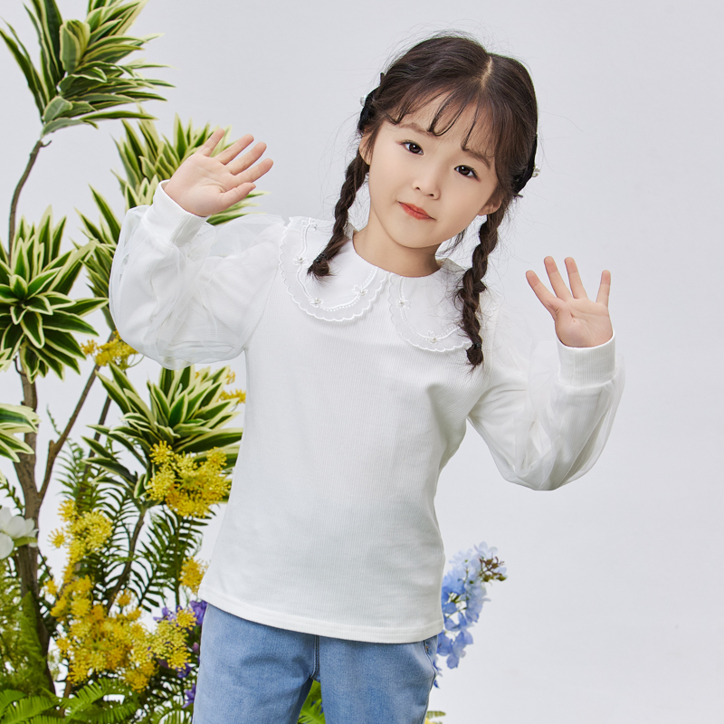 13711女小童长袖T恤NJTDJ13711A