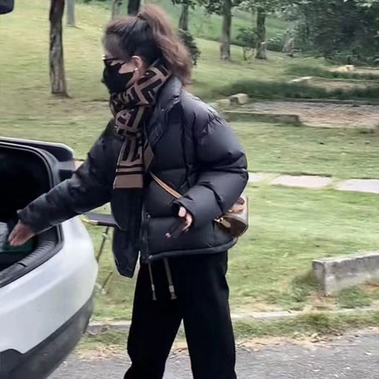 【奥莱专属】韩版棉服女短款面包服加厚时尚小个子冬季宽松女 镜