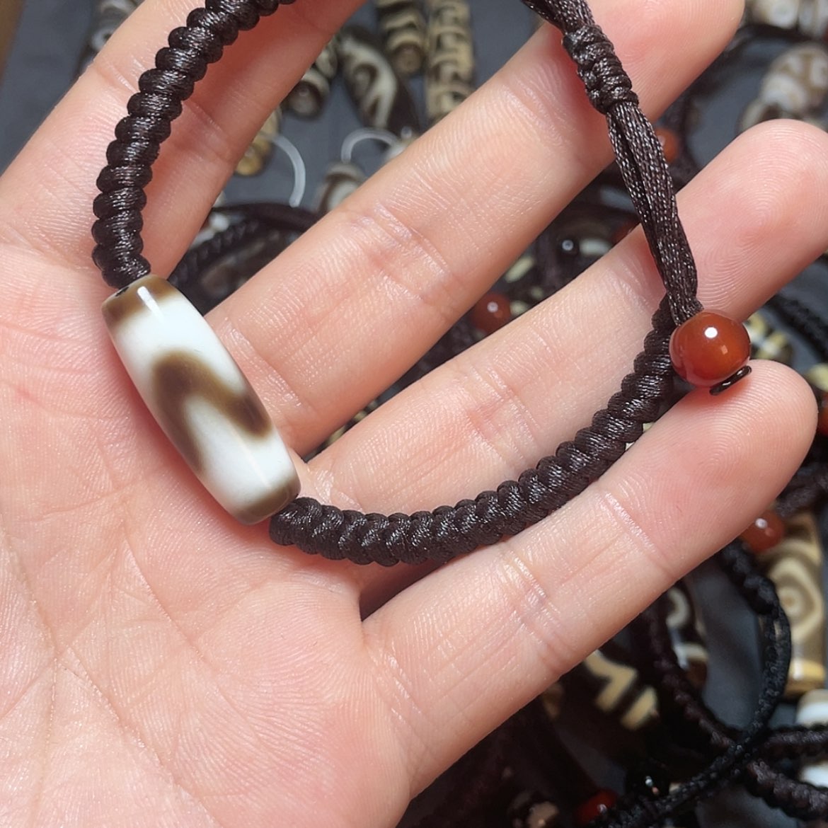 【闪购商品】玛瑙/玉髓颈饰合金杨*