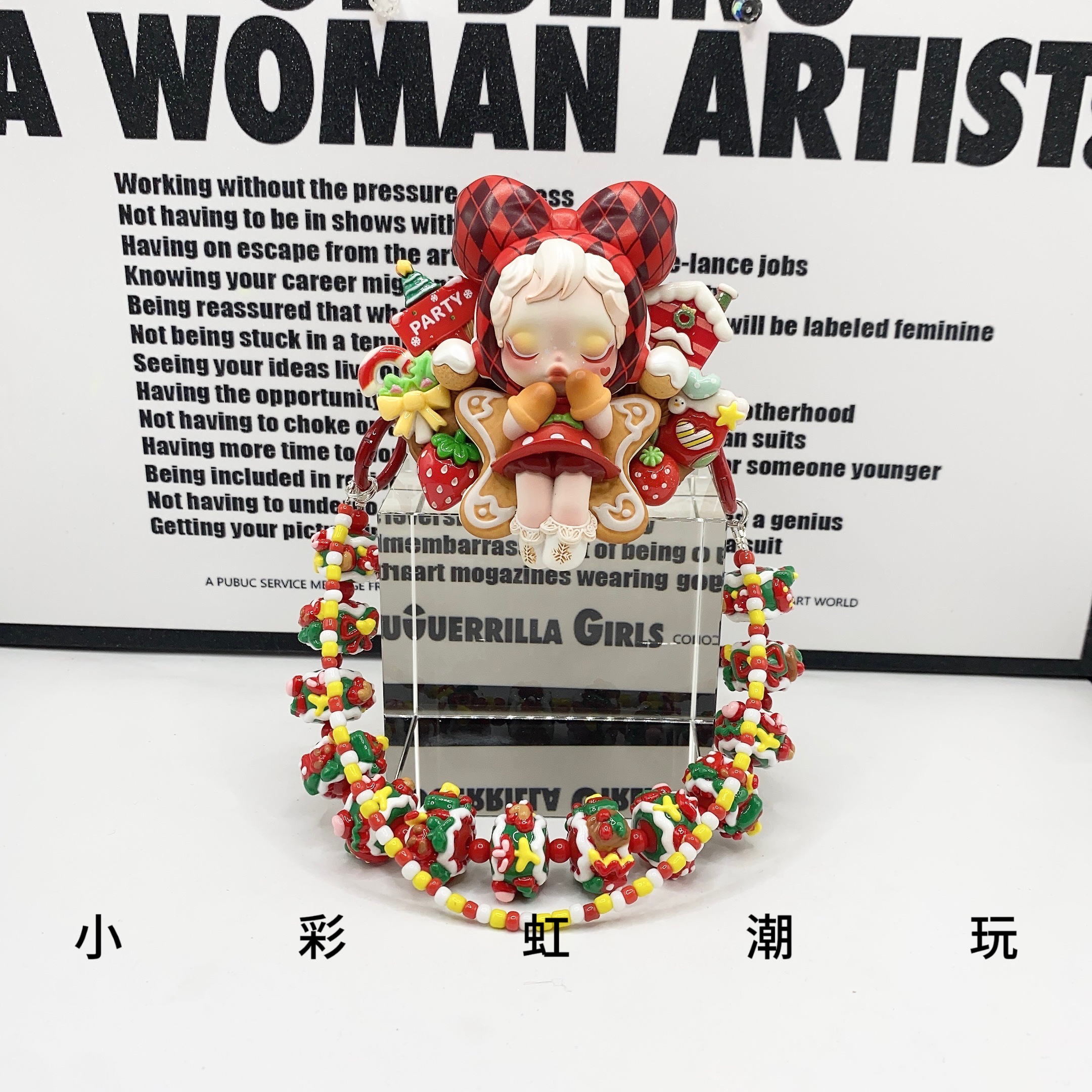 姜饼人手机链短链手拎