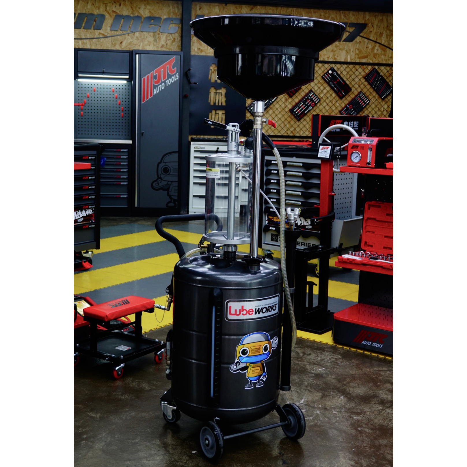 路博抽接油机漏斗机油抽油器修车工具抽油机抽油100升路博抽油机