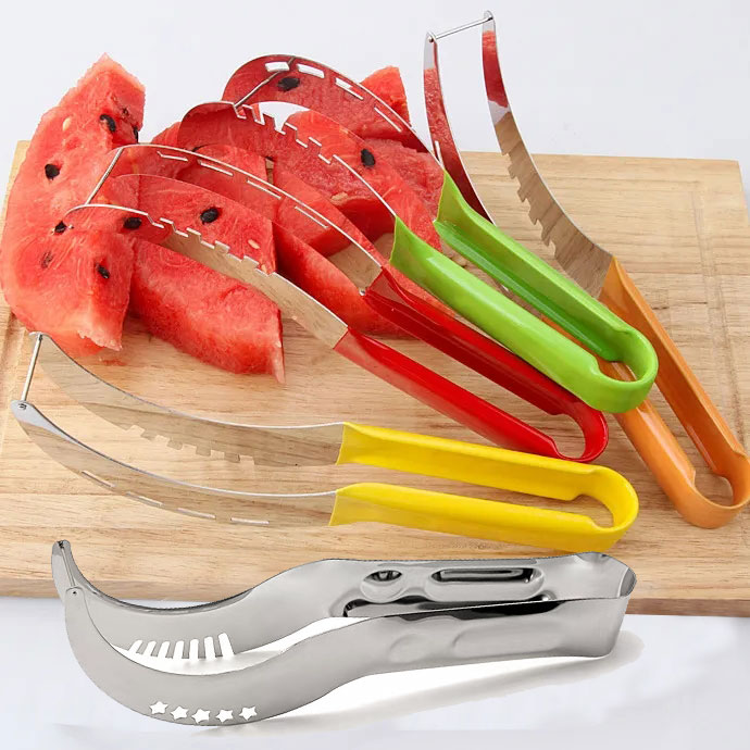 水果雕刻刀套装西瓜切片不锈钢水果叉挖西瓜神器西瓜刀A2
