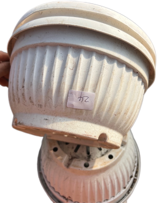 多肉旧花盆 24cm口径大元宝盆（4个）