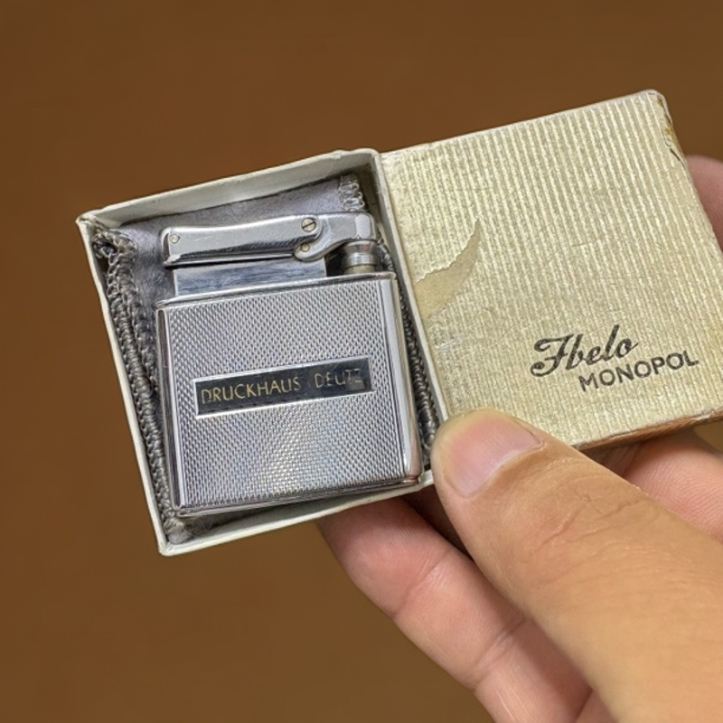 德国易百乐古董煤油打火机