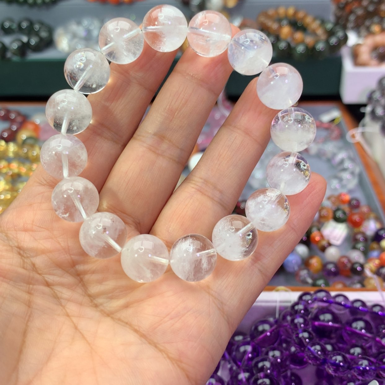 【闪购商品】水晶手链未镶嵌9**5