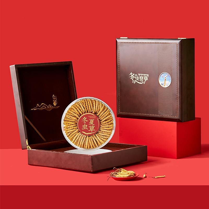 【虫草弟9208】高海拔虫草王-冬虫夏草100根 高端礼盒