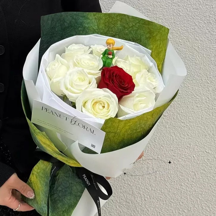 【微花宝】小王子花束包装纸渐变色肌理纸纹理手工艺术包装纸花店