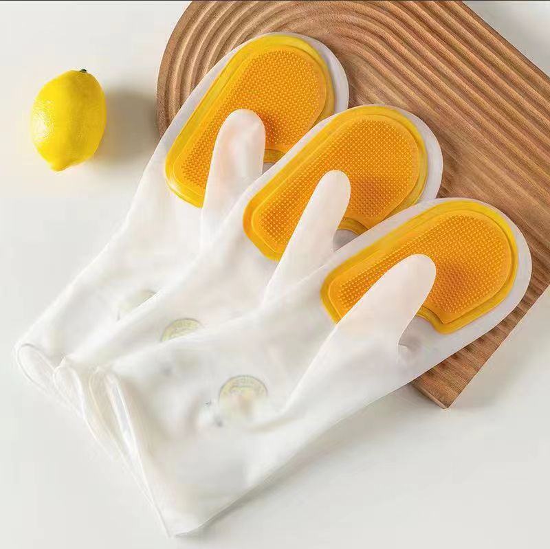 12 小黄鸭洗碗手套1对  / 皮鞋商家补贴