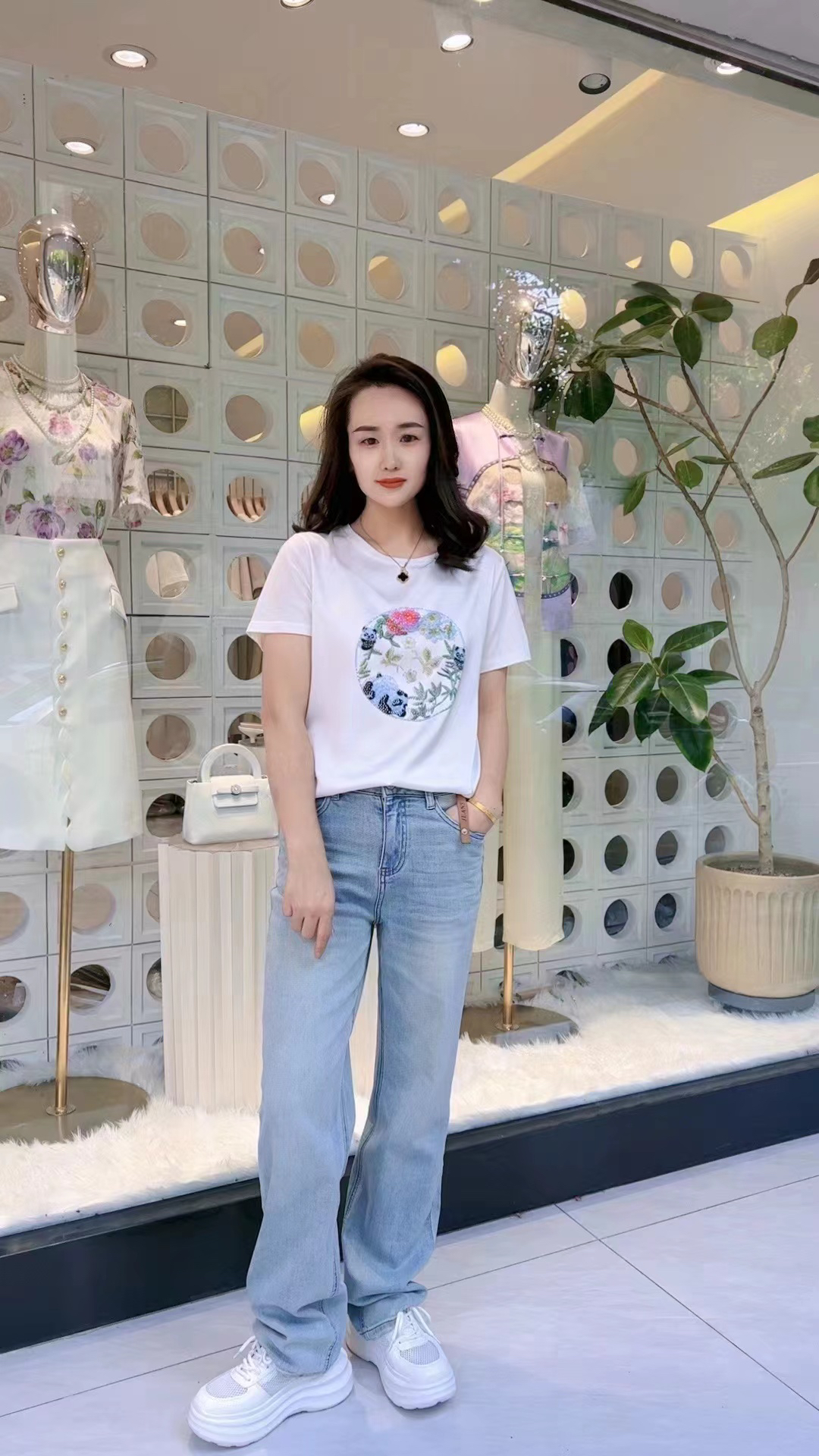 店主推荐高端牛仔裤