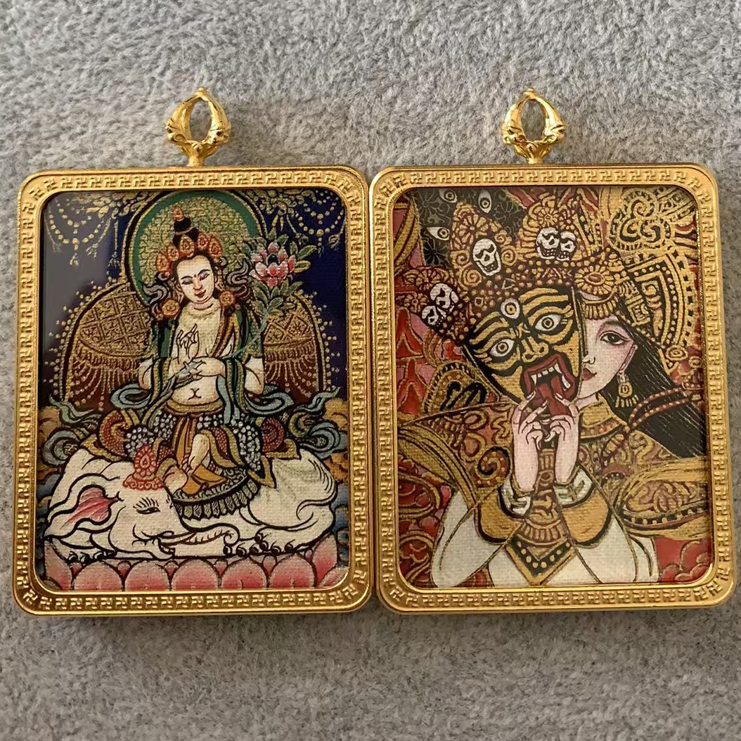 唐卡  双面 链接