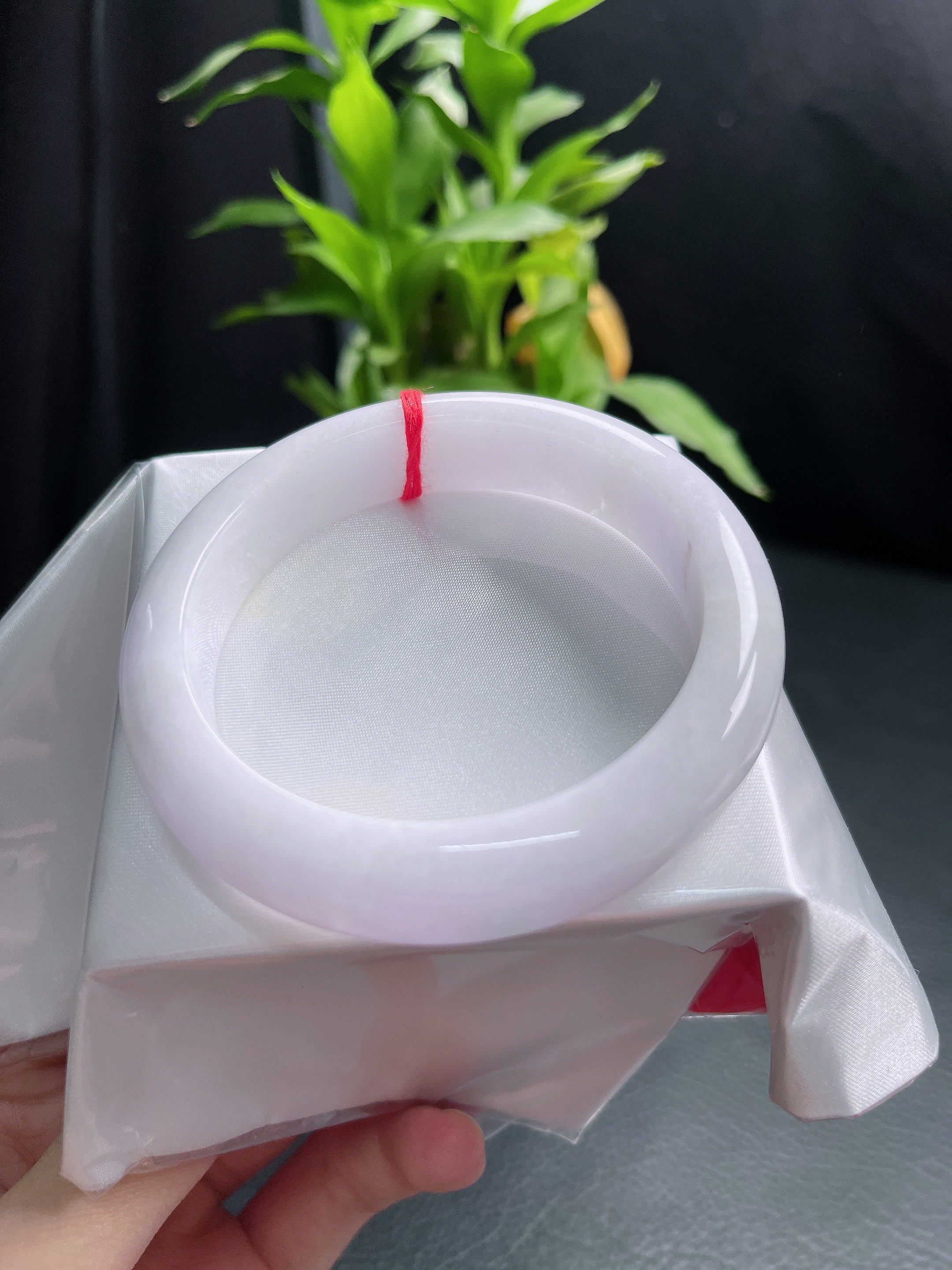 58圈口紫罗兰宽边手镯029