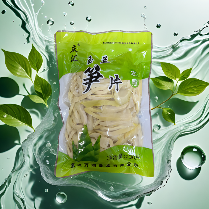 庆汇玉兰笋片冬笋切片230g 免切免洗火锅笋片营养美食竹笋涮火锅