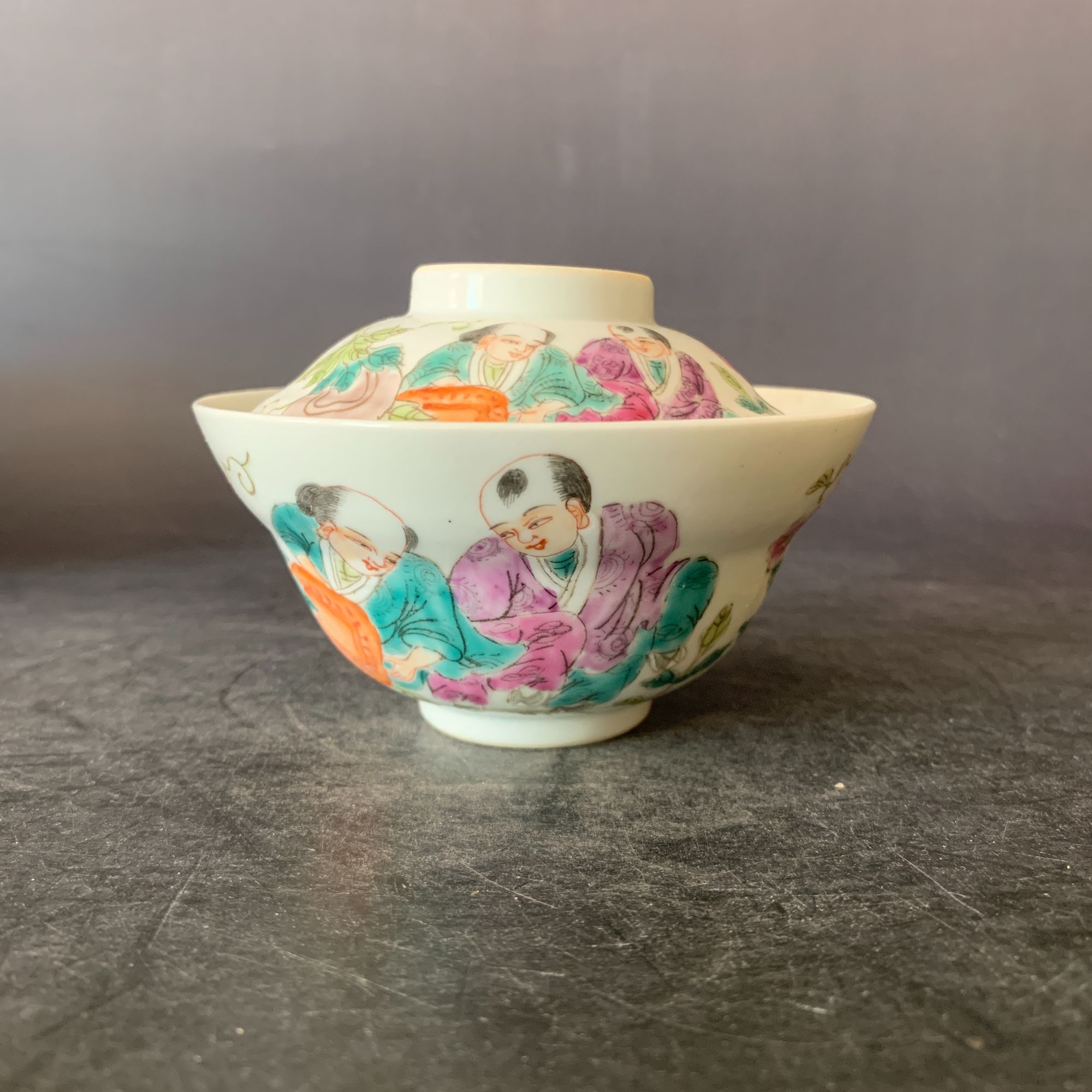 z16139人物陶瓷茶杯