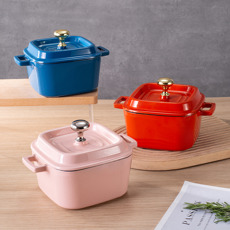YANZAO/焱造15方糖小炖锅珐琅锅