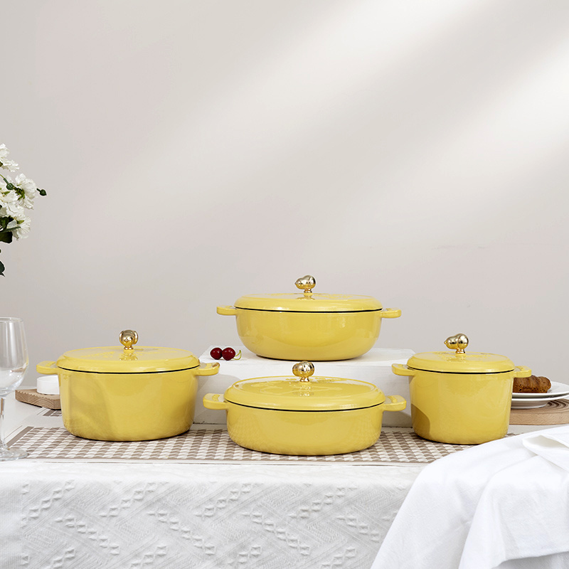 YANZAO/焱造焱造铸铁珐琅锅旺旺系列