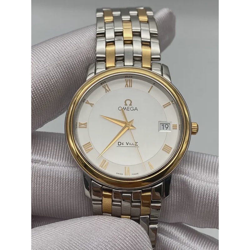 95新 品牌 95新 Omega/欧米茄 碟飞系列 表径：34.4mm 公价：27100