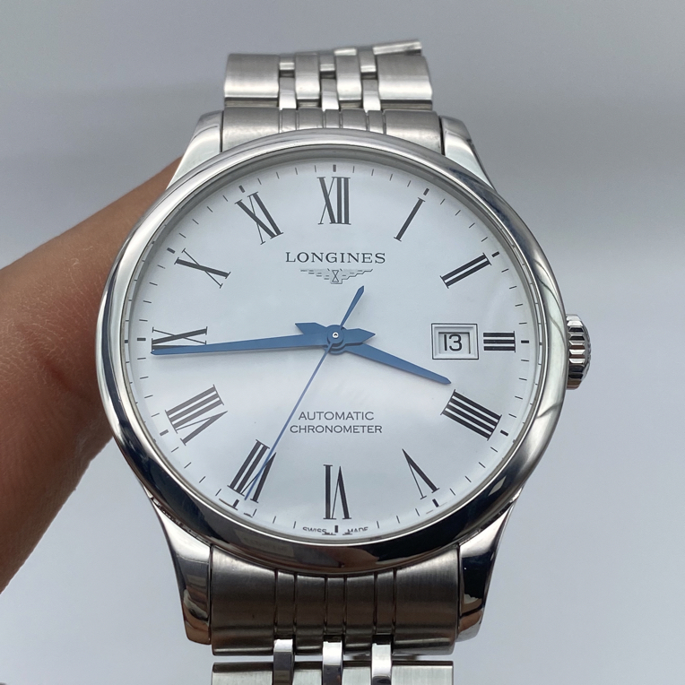 95新 Longines/浪琴 浪琴 开创者系列 表径：40mm 公价：18600