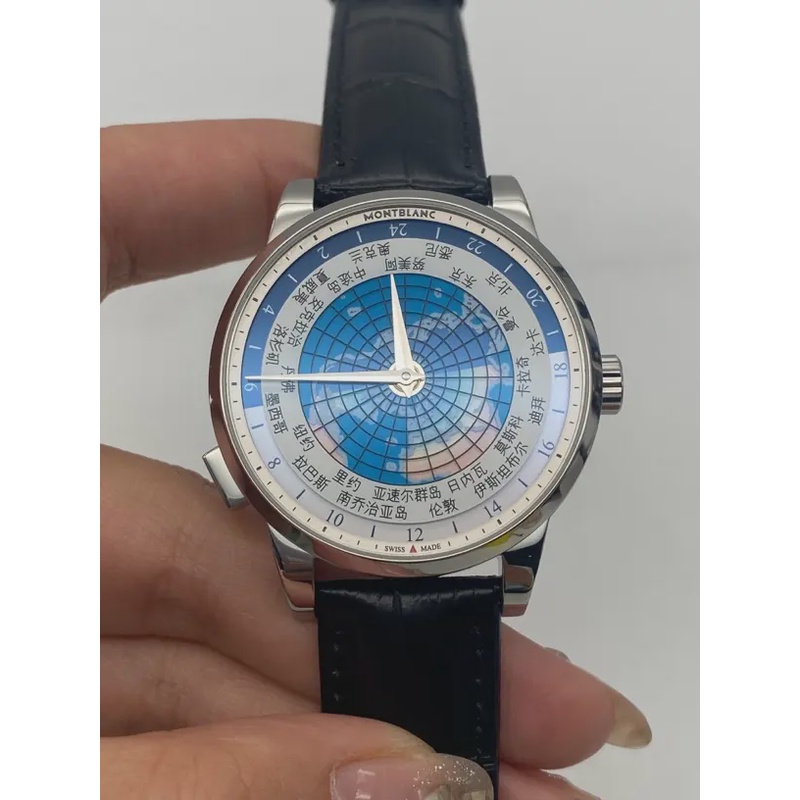 95新 品牌 95新 Montblanc/万宝龙 世界时系列 表径：41mm 公价：49