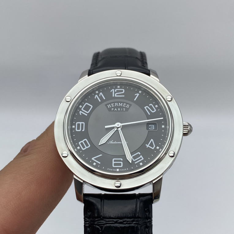 95新 Hermes/爱马仕 爱马仕男士系列 表径：40mm