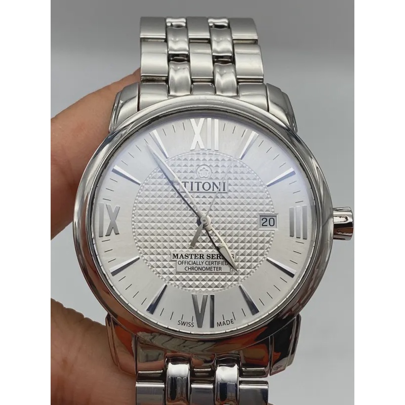 95新 品牌 95新 Titoni/梅花 梅花 大师系列 男士腕表 表径41mm