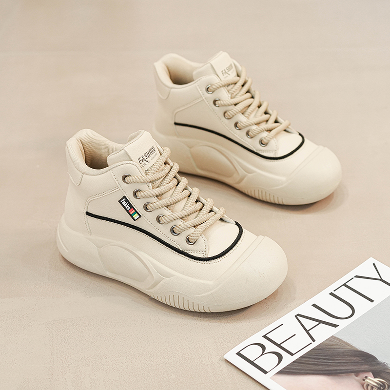 2023秋冬爆款网红潮流德训舒适休闲新颖街口百搭运动厚底韩版女鞋