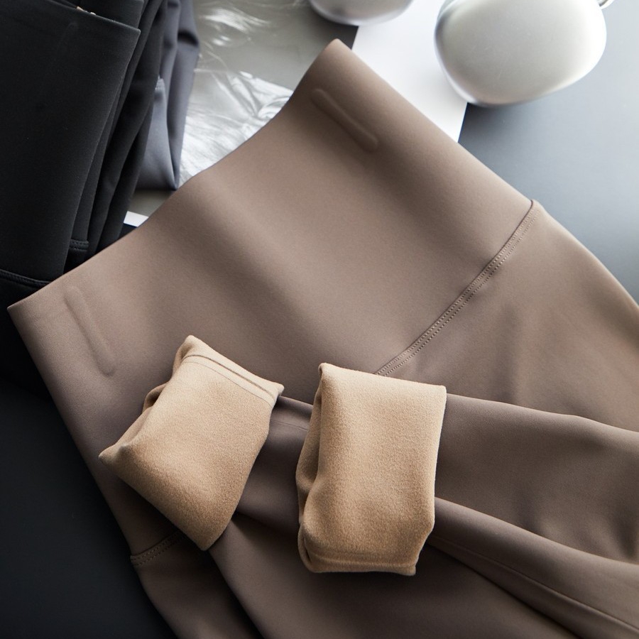 小扁家同款5D鲨鱼裤女外穿加绒2025秋冬高腰收腹提臀裤保暖打底裤