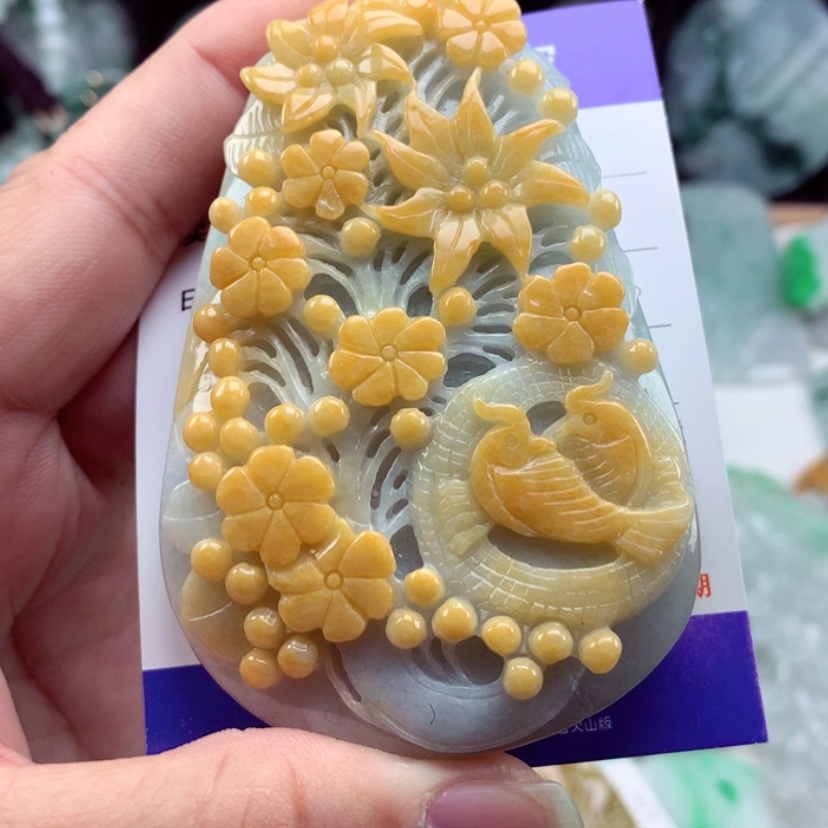【闪购商品】翡翠颈饰未镶嵌小*子