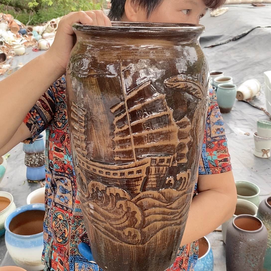 红陶20CM（含）-50CM（不含）口20高42