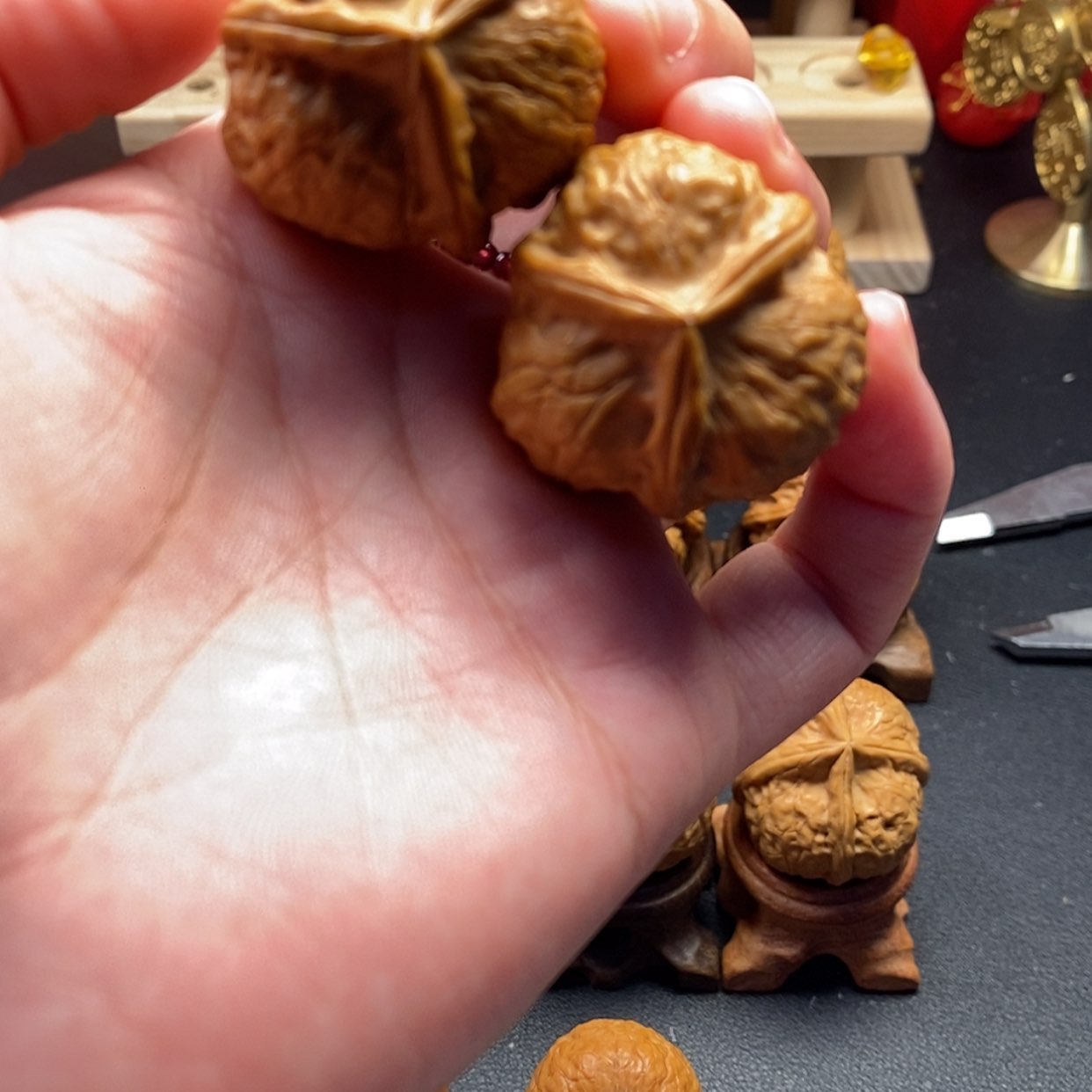 【闪购商品】桃核把件一***跑