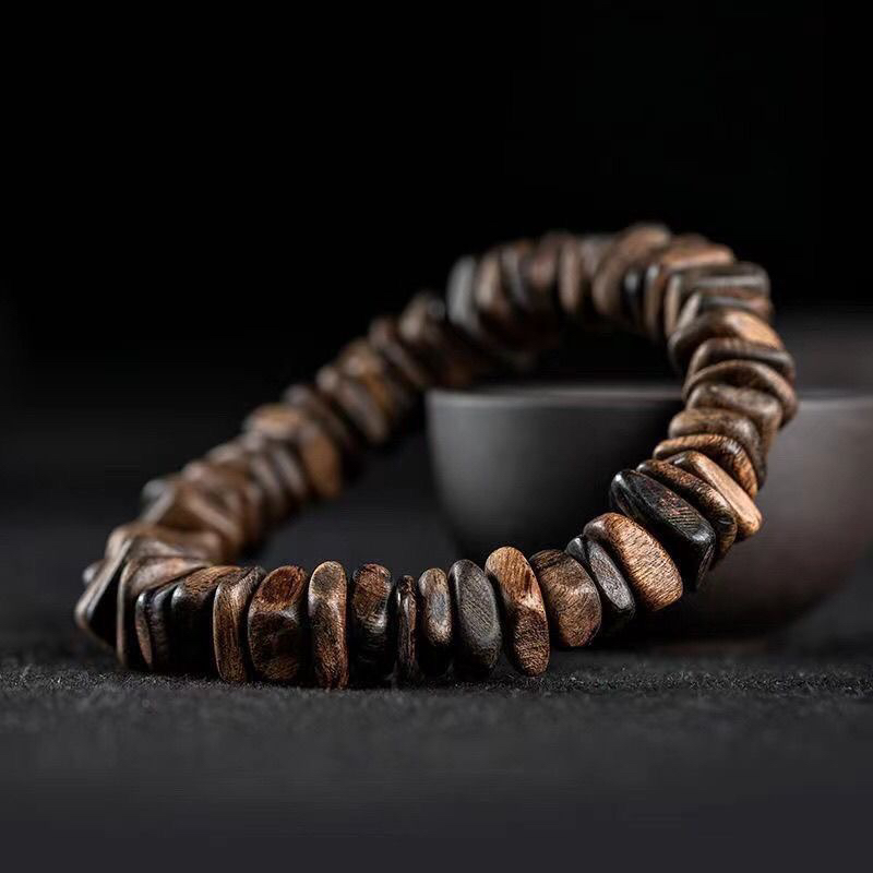 增香沉香木【小茜甄选】R034文玩随行手串