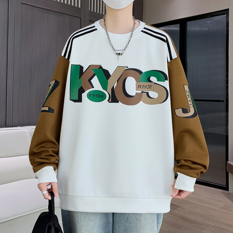 2024秋季新款休闲学生青少年帅气卫衣运动男士潮流时尚街拍帅气in