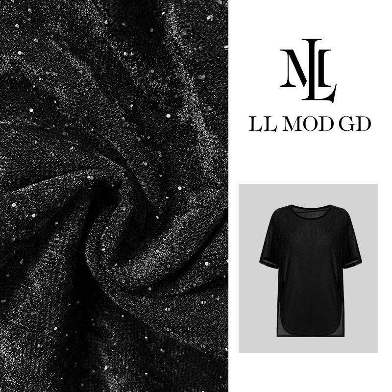 LL MOD GD | 夏季韩版时尚百搭洋气套头短袖针织衫XR-250439