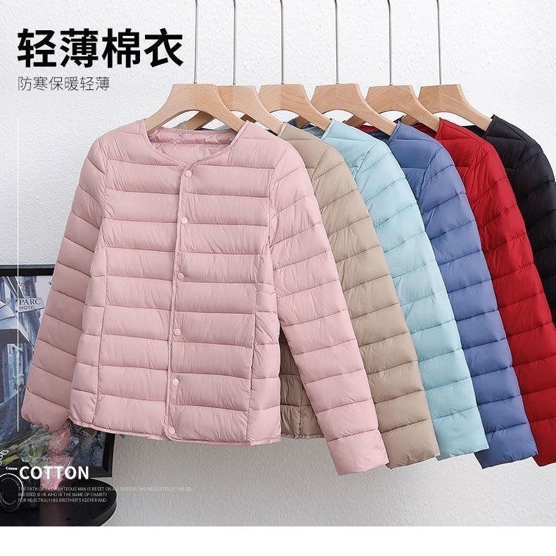 雪中飞冬季内胆棉衣女短款反季轻薄棉服打底内穿小棉袄妈妈贴身休