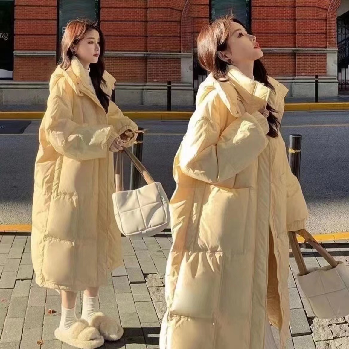《奶黄包》长款·外套